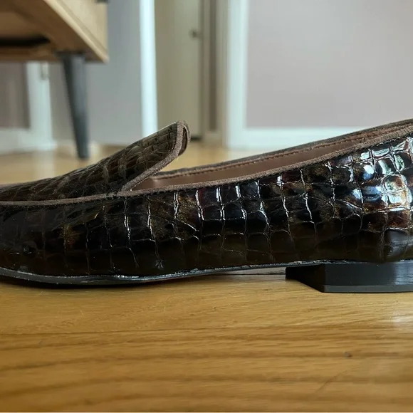 Donald Pliner Women’s Crocco Loafer, Size 8 - Picture 3 of 9